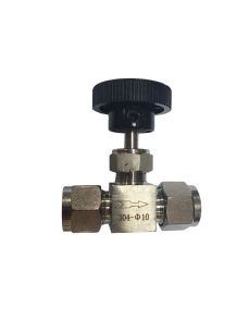 Кран игольчатый стальной 10 мм