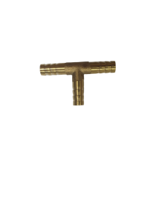 Тройник латунный на трубку 8 мм