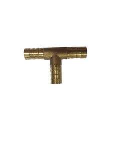 Тройник латунный на трубку 10 мм