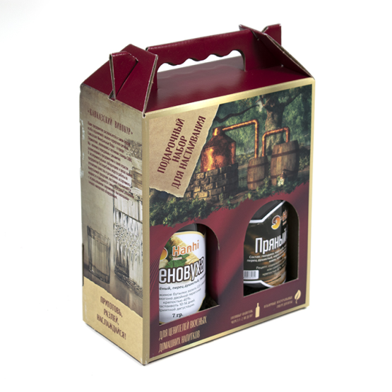 Подарочный набор "Хреновуха + Пряный виски"