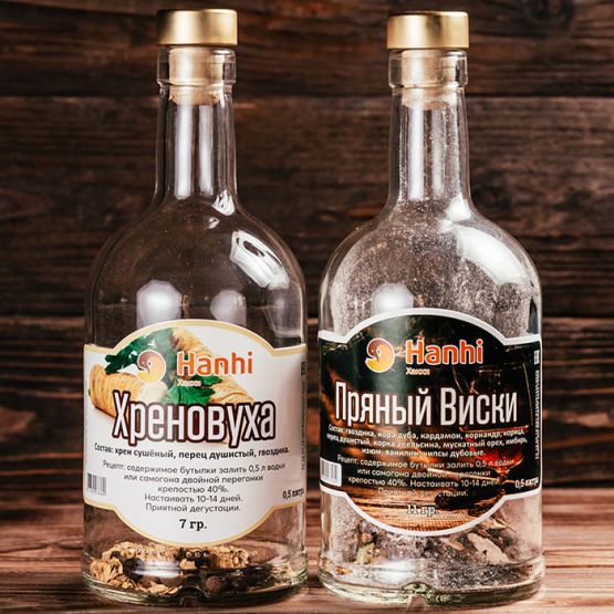 Подарочный набор "Хреновуха + Пряный виски"