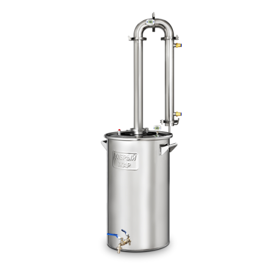 Дистиллятор Абсолют 7 трубок с узлом отбора 60 литров