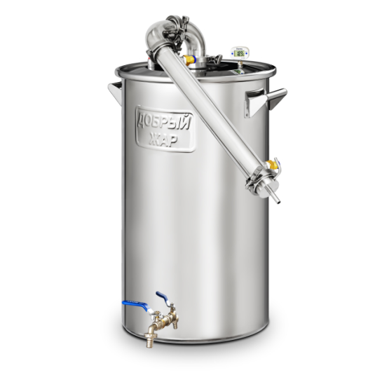 Дистиллятор Абсолют 7 трубок с узлом отбора 60 литров