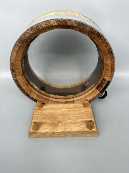 Бочка-фляга со стеклом 1л