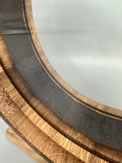 Бочка-фляга со стеклом 1л