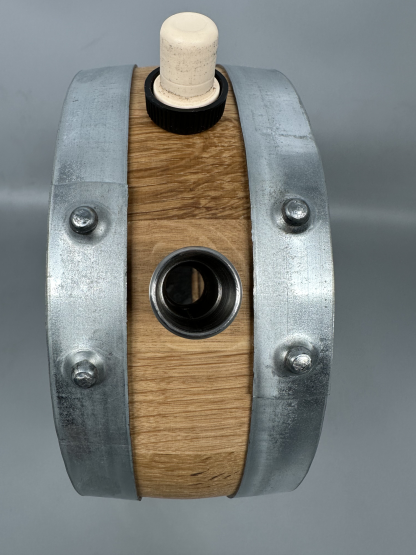 Бочка-фляга со стеклом 1л