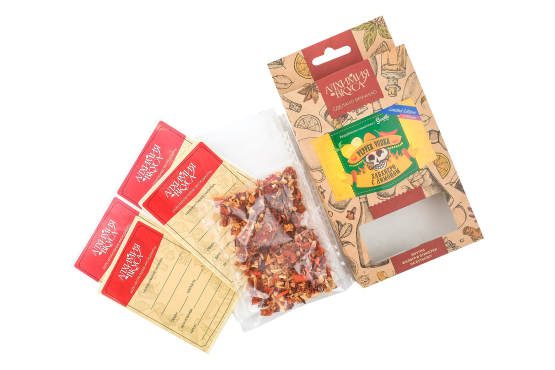 Набор Алхимия вкуса LIMITED EDITION для приготовления настойки "PEPPER VODKA - хабанеро с лимоном"