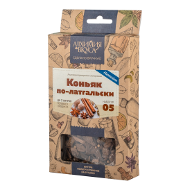 Набор Алхимия вкуса № 5 для приготовления настойки "Коньяк по-латгальски", 54 г