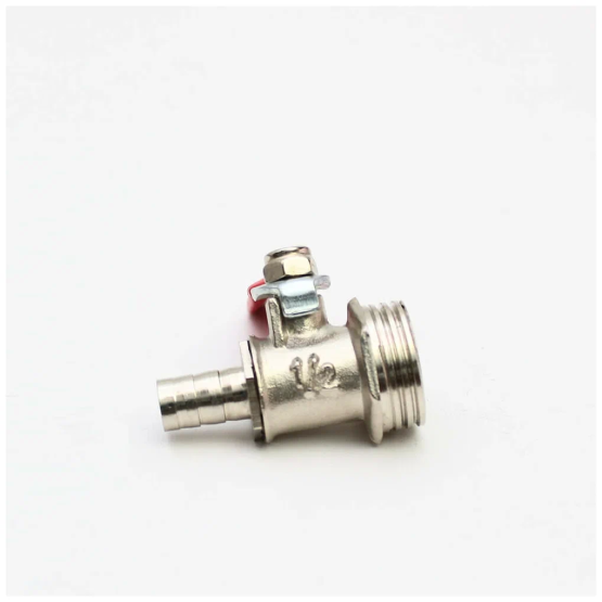 Кран сливной 1/2 наруж - переходник 8 мм