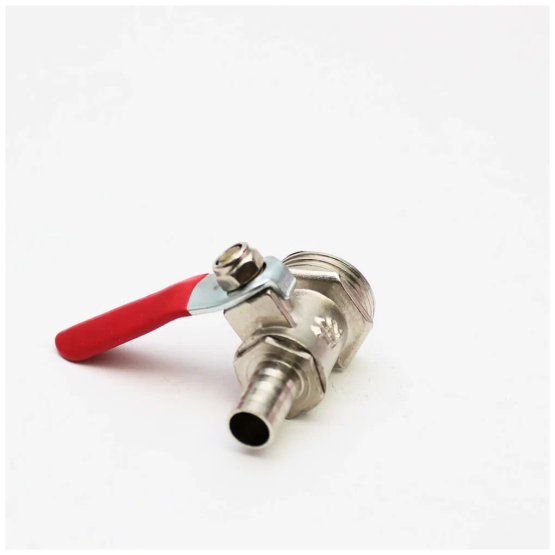 Кран сливной 1/2 наруж - переходник 8 мм