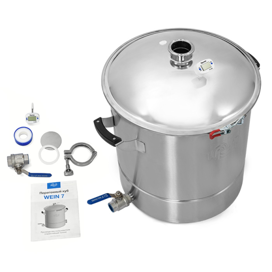 Перегонный куб Wein 7, 2 дюйма, 37 л