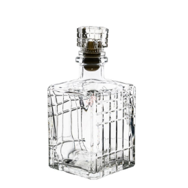 Графин 0,7л КУБИК (с пробкой)