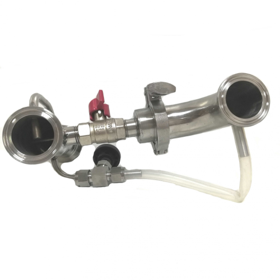 Узел отбора универсальный по пару и жидкости DN1.5 с ниппелем НП8