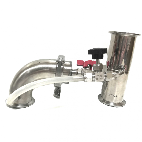 Узел отбора универсальный по пару и жидкости DN2 с ниппелем НП8