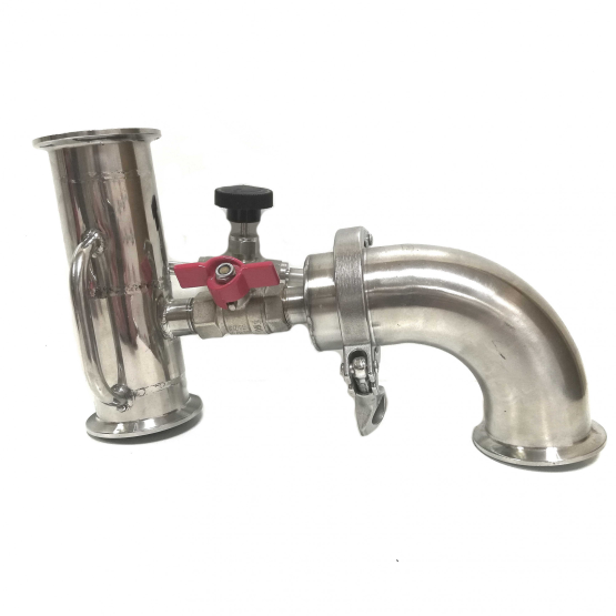 Узел отбора универсальный по пару и жидкости DN2 с ниппелем НП8