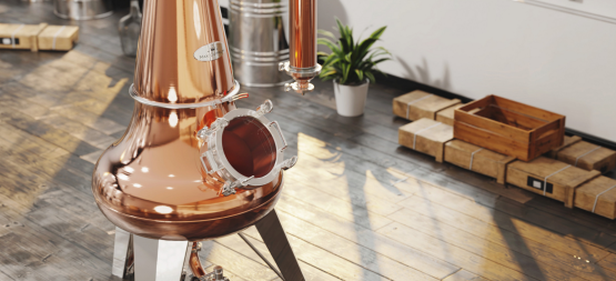 Шотландский медный Аламбик 80 л