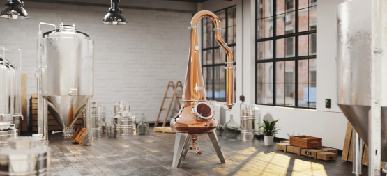 Шотландский медный Аламбик 80 л