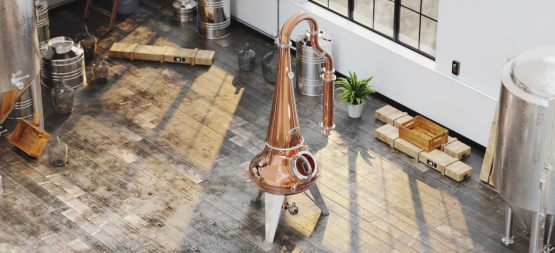 Шотландский медный Аламбик 80 л