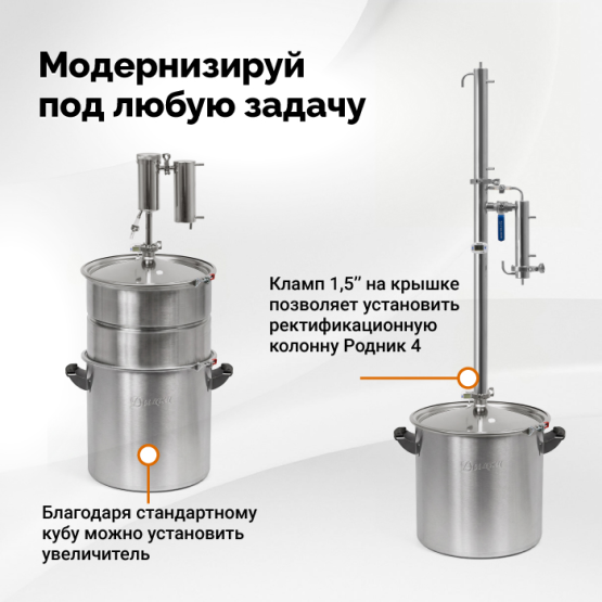 Самогонный аппарат Дымка 3.0, 20 л