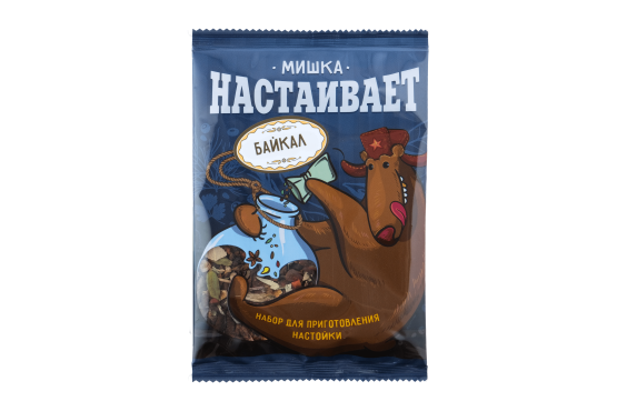 Набор Мишка настаивает для приготовления напитка "Байкал", 78 г