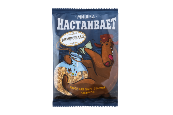 Набор Мишка настаивает для приготовления напитка "Лимончелло", 114 г