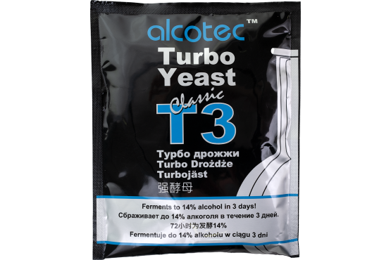 Дрожжи спиртовые Alcotec "Turbo 3", 120 г