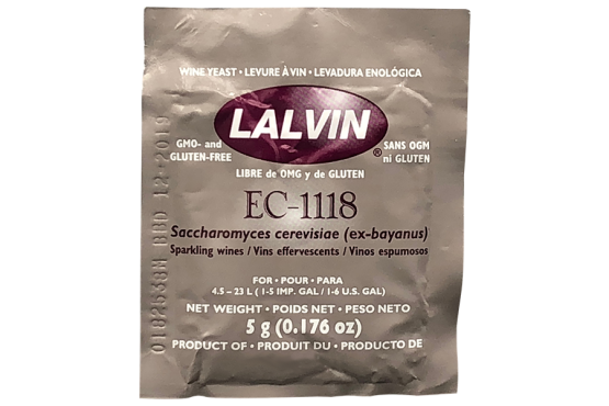 Дрожжи винные Lalvin "EC-1118", 5 г